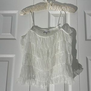 Reformation lace top